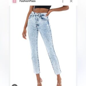 Pistola Keaton high Rise Slim straight Jeans